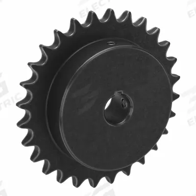 TRITAN Sprocket: 40, For 1/2 in Chain Pitch, 3/4 in Bore Dia, 28 Teeth, 4.466 in Pitch Dia - Size 40 Fixed-Bore Roller Chain Sprockets