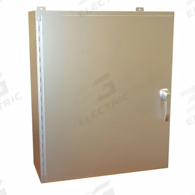 HAMMOND Electrical Enclosure: Stainless Steel, 36 in x 30 in x 12 in, NEMA 12/13/3R/4/4X - Stainless Steel Enclosures