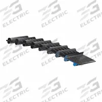 GATES Timing Belt: Two Sides, Curvilinear, PowerGrip® HTD® Twin Power®, 5 mm Pitch, 9 mm Top Wd, HTD (MPN TP670-5M-09). Key specifications — Industry Number: TP670-5M-09; Brand: GATES.
