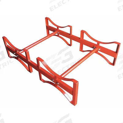 Dayton Drum Rack: 46 in x 30 in x 12 in, For 2 Drums, 1 Levels, 1,600 lb Wt Capacity - Drum Storage Racks
