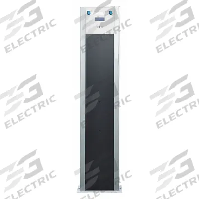 METAL DEFENDER Walk-Through Metal Detector: 10 Zones, 78 1/2 in x 15 1/2 in x 4 3/4 in - Walk-Through Metal Detector Kits