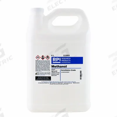 RPI Methanol (Scintillation Grade): Scintillation, 4 L Volume, 67-56-1 - Scintillation Cocktails