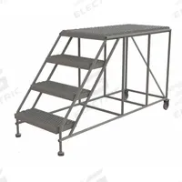 TRI-ARC Mobile Work Platform: 3.3 ft Platform Ht - Max, 24 in x 47 in, Steel, 800 lb Load Capacity (MPN WLWP042448). Key specifications — Mobility: Rolling; Brand: TRI-ARC; Color: Gray; Height Adjustability: Fixed Height; Includes Handrails: Handrails Not Included; Locking Mechanism: No Locking Mechanism; Handrails: No Handrails.