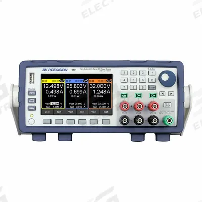 B&K PRECISION Triple Output DC Power Supply: 4 A Current Output 1 - Max - Bench Triple Output DC Power Supplies