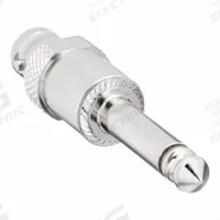 POMONA BNC Adapter: Phone Plug, Phone Plug Adapters, Not Panel Mounted, Straight Plug Adapter, Brass (MPN 1297). Key specifications — Brand: POMONA; Panel Mounted - NEW: Not Panel Mounted; Stackability: Not Stackable.