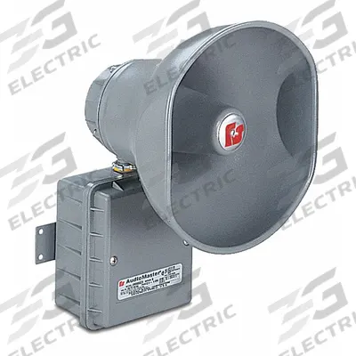 FEDERAL SIGNAL PA Weatherproof Speaker: Powered, 1-Way, 8 in Overall Wd - Horn Speakers