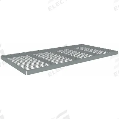 TENNSCO Shelf: 96 in x 48 in, 1,250 lb Load Capacity, Steel, 5 ga Decking, Gray - Wire Decking Shelf Kits for Boltless Shelving