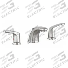 AMERICAN STANDARD Low Arc Bathroom Faucet: Colony Pro, Metal, Brushed Nickel Finish, Widespread, Arc (MPN 7075800.295). Key specifications — Includes: Drain; Brand: AMERICAN STANDARD; Series: Colony Pro.