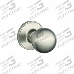 SCHLAGE RESIDENTIAL Corona Knob Lockset: Passage Knob Locksets, Nickel (MPN J10-CNA-619). Key specifications — Lockset Style: Corona.