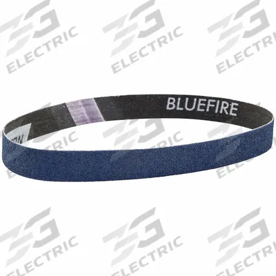 NORTON Sanding Belt: 3/4 in W x 18 in L, Zirconia Alumina, 40 Grit - High-Performance Sanding Belts for All Metals