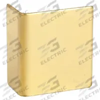 ROCKWOOD Door Edge Guard: 1 1/8 in Lg, 1 in Wd, Brass (MPN 605.4). Key specifications — Brand: ROCKWOOD.