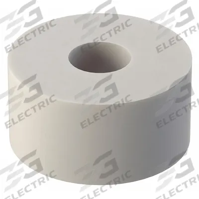 APPROVED VENDOR Spacer: #8 Screw Size, 1/4 in Overall Lg, Round, Nylon, Plain, Nylon - Plastic Spacers