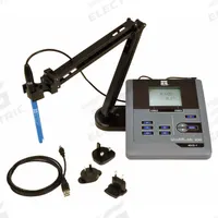 YSI Benchtop Multiparameter Meter Kit: pH/Temp, Combo pH and Temp Dual Junction pH Probe, pH Lab Kit (MPN 626572). Key specifications — Test Parameters: Conductivity; Manufacturer Part Number: 626572; Configured Test Parameters: Temperature; Measurement Components Included: Combination pH and Temperature Dual Junction pH Probe; Reagents and Solutions Included: pH Lab Kit.