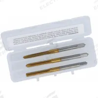 CHICAGO-LATROBE Tap Kit: M3.5x0.6 Metric, D4 / 6H, 3 Flute, TiN Coated High Speed Steel (MPN 173235). Key specifications — attr1300563: One Each Taper, Plug, and Bottoming.