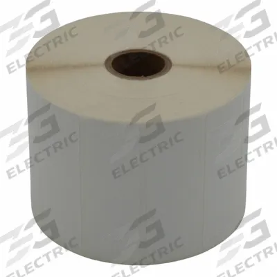 APPROVED VENDOR Barcode Printer Label: 3 in Label Wd, 1 in Label Ht, White - Desktop Direct Thermal Labels