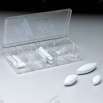 DYNALON Stirring Bar: Octagon, PTFE, 51 mm Overall Lg, 10 mm Dia, Autoclavable - Octagonal Stir Bars