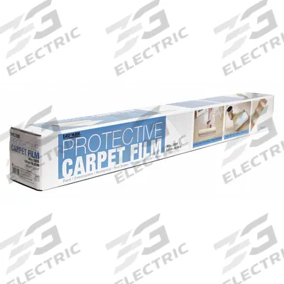 TRIMACO Carpet Protection Film: 2 mil Thick, 36 in Wd, 200 ft Lg, Plastic, Clear - Standard Carpet Protection Films