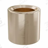 Sleeve Bearing: Iron-Copper, SAE 863, 1/2 in Bore, 3/4 in OD, 3/4 in Lg, -15°F to 300°F, 10 PK (MPN SOA744-04B). Key specifications — System of Measurement: Inch; Material Grade: SAE 863; Brand: OILITE.