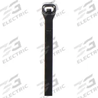 TY-RAP Cable Tie: 7 in Nominal Lg, 1 1/2 in Nominal Max. Bundle Dia., 0.1 in Wd, Black, 1,000 PK (MPN TYB2315MX). Key specifications — Outdoor Use: Yes; Color: Black; Brand: TY-RAP.
