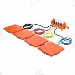 AEROGO Air Caster Rigging System: 64,000 lb Load Capacity, 4 Hoses, 4 Load Modules (MPN D1038109). Key specifications — Brand: AEROGO; Includes: (4) IC 3/4 in x 20 ft Hoses.