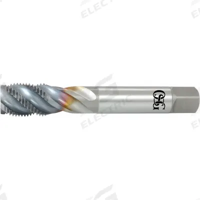 OSG Pipe Tap: 3/4"-14 BSPP, 4 Flute, Interrupted Thread, V Coated Cobalt (MPN 1658105008) - Interrupted-Thread Spiral-Flute Pipe Taps