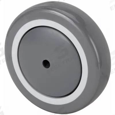 APPROVED VENDOR Caster Wheel: 4 in Wheel Dia., 1 1/4 in Wheel Wd, Polyurethane - Polyurethane Tread on Plastic Core Wheels