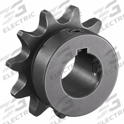TRITAN Roller Chain Sprocket: 41, For 1/2 in Chain Pitch, 3/4 in Bore Dia, 11 Teeth - Size 41 Fixed-Bore Roller Chain Sprockets