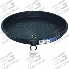 APPROVED VENDOR Water Heater Pan: Plastic, 26 in OD, 24 in ID, 2.75 in Overall Dp (MPN 60082). Key specifications — For Heater Power Type: Electric; Includes: Washer; Brand: APPROVED VENDOR; Manufacturer Part Number: 60082.