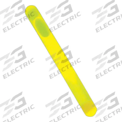 ABILITY ONE Lightstick: Yellow, 6 hr Light Duration, 3 in Overall Lg, Stick, Single-Use - Ability One Lightsticks
