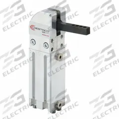 DE-STA-CO Pneumatic Swing and Toggle Clamp: 18.4 ft-lb Torque, 120° Swing (MPN 81L12-10100). Key specifications — Brand: DE-STA-CO; Holding Torque - Maximum: 18.4 ft-lb.