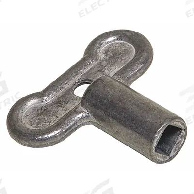 Watts Hydrant Key: HY1, Chrome Brass - Wall & Yard Hydrant Replacement Parts