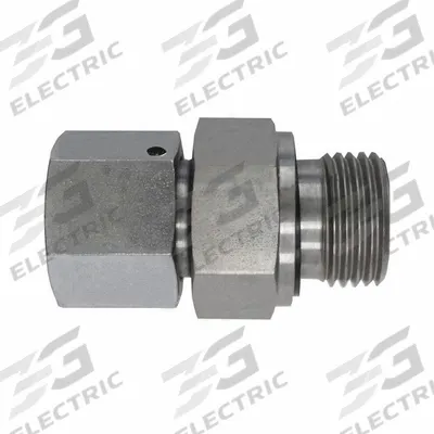 BRENNAN INDUSTRIES Compression Tube Straight: 30 mm OD x 20 mm OD size, Compression x MBSPP - Metric Flareless Bite Type Stainless Steel Compression Fittings with Seal