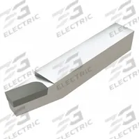 MICRO 100 Single-Point Tool Bit: BR Tool Bit Style, 1/2 in Shank Wd, 1/2 in Shank Ht, Carbide, Zinc (MPN BR-8)