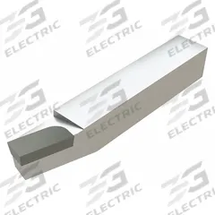 MICRO 100 Single-Point Tool Bit: BR Tool Bit Style, 1/2 in Shank Wd, 1/2 in Shank Ht, Carbide, Zinc (MPN BR-8)
