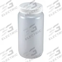 GLOBE SCIENTIFIC Sampling Bottle: LDPE, 2 L, 67.6 fl oz, Closure Included, Natural, 38-430 mm (MPN 7022000). Key specifications — Brand: GLOBE SCIENTIFIC; Graduated: No; Body Color: Natural.