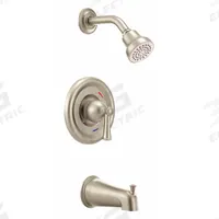 CFG Tub and Shower Trim Kit: Capstone, 1.75 gpm Fixed Showerhead Flow Rate, Nickel, Single Function (MPN T41311CBNGR). Key specifications — Connection Type: IPS; Series: Capstone; Showerhead Spray Patterns: Single.