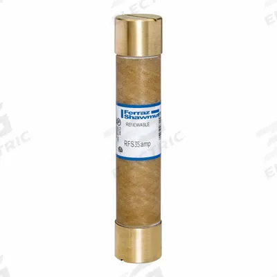 MERSEN Fuse: Class H, RFS Series, Fast-Acting, 35 A, 600 V AC - Fast-Acting Cylindrical Fuses