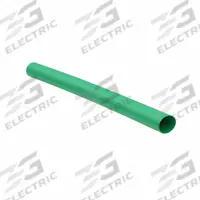 APPROVED VENDOR Heat Shrink Tubing: 0.75 in I.D. Before Shrinking, 0.38 in I.D. After Shrinking, 2:1 (MPN ST750GR-48-1pk). Key specifications — Color: Green; Brand: APPROVED VENDOR.