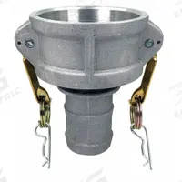 Cam and Groove Coupling: 3 in Coupling Size, 2 in Hose Fitting Size, 5 5/8 in Overall Lg, Nitrile (MPN PLE57). Key specifications — Fitting Type: Male Hose Shank; Gasket Material: Nitrile; Brand: APPROVED VENDOR.