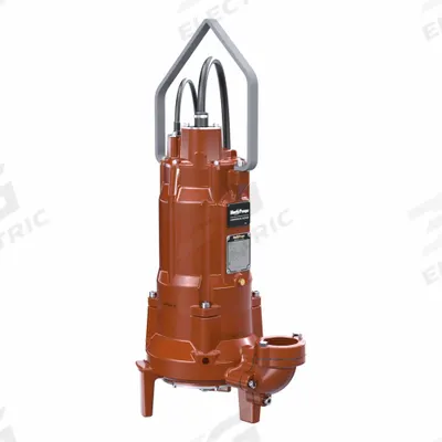 LIBERTY PUMPS Grinder Pump: Vertical, Single Phase, 3 hp, 230V AC, 170 gpm @ 10' of Head - General Purpose Sewage Grinder Pumps