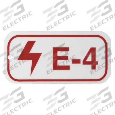 BRADY Lockout Tag: None/ No Header, E-4, Polystyrene, English, Plastic - Safety