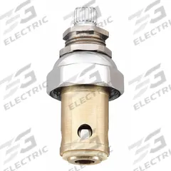 T&S BRASS Cartridge: For Spindle Assembly, Eterna, CWS Escutcheon Series, Use with Cold Water, Brass (MPN 006477-40). Key specifications — Compatible Series: Spindle Assembly, Eterna, CWS Escutcheon; For Water Temperature: Cold; Compatible Brand: T&S Brass; Product Type: Cartridge; Includes: (1) Spindle; Material: Brass.
