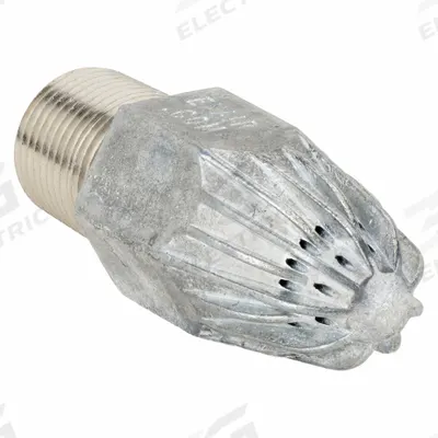 EXAIR Air Gun Nozzle: Aluminum/Zinc, 2 1/4 in Extension Lg - Exair Air Gun Nozzles