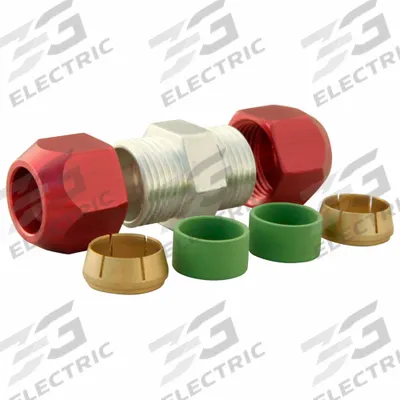 AIRSEPT Line Splice Straight Repair Kit: Line Splice Straight SAE Fittings, 76003 - Fleet and Vehicle Maintenance