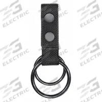 HEROS PRIDE Flashlight Holder: Black, Nylon, Ballistic, 5 1/2 in x 26 mm, Open Closure (MPN 1092). Key specifications — attr188437: Black; attr188438: Nylon; attr188431: Flashlight Holder.