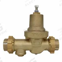 WILKINS Pressure Reducing Valve: FNPT x FNPT, 1 1/2 in Pipe Size, Brass, 15 psi to 75 psi, NPT x NPT (MPN 112-600XL3DU). Key specifications — Brand: WILKINS; Low-Lead Compliance: Low-Lead Compliant.