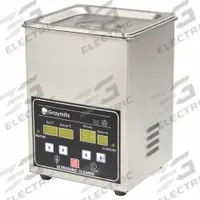 GRAYMILLS Digital Parts Washer: Ultrasonic, 304 Stainless steel, 0.5 gal Fluid Capacity (MPN BTV-020B). Key specifications — Brand: GRAYMILLS; Includes: Basket; Cleaning Method: Ultrasonic; Tank Material: 304 Stainless steel.