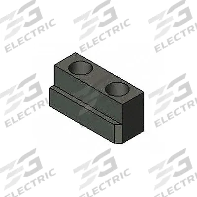 ABBOTT WORKHOLDING PRODUCTS Lathe Chuck Jaw Nut: 1.5 mm X 60° Serrated - Lathe Chuck Jaw Nuts