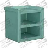 CORTECH Nightstand: Aqua, 21 1/2 in Overall Ht, 21 in Overall Wd, 18 in Overall Dp, 3 Shelves (MPN 7602AQ). Key specifications — Brand: CORTECH; Furniture Series: Endurance.