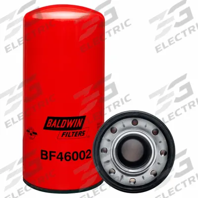 BALDWIN FILTERS Fuel Filter: Spin-On, 4 5/8 in Outside Dia, 2 1/4"-12 Thread Size - Spin-On Fuel Filters
